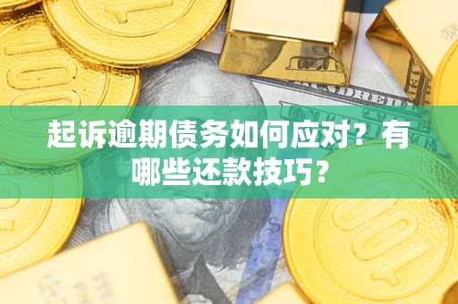 武汉起诉逾期债务如何应对？有哪些还款技巧？