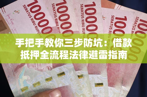 武汉手把手教你三步防坑：借款抵押全流程法律避雷指南