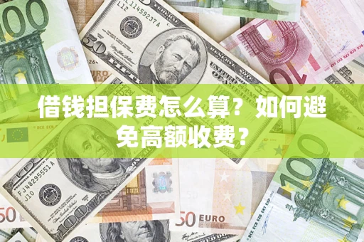 武汉借钱担保费怎么算？如何避免高额收费？