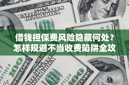 武汉借钱担保费风险隐藏何处？怎样规避不当收费陷阱全攻略！