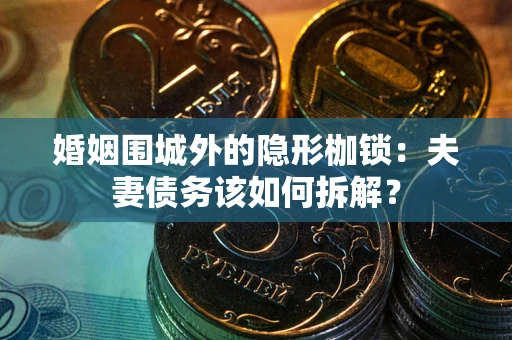 武汉婚姻围城外的隐形枷锁：夫妻债务该如何拆解？