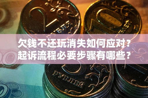 武汉欠钱不还玩消失如何应对？起诉流程必要步骤有哪些？